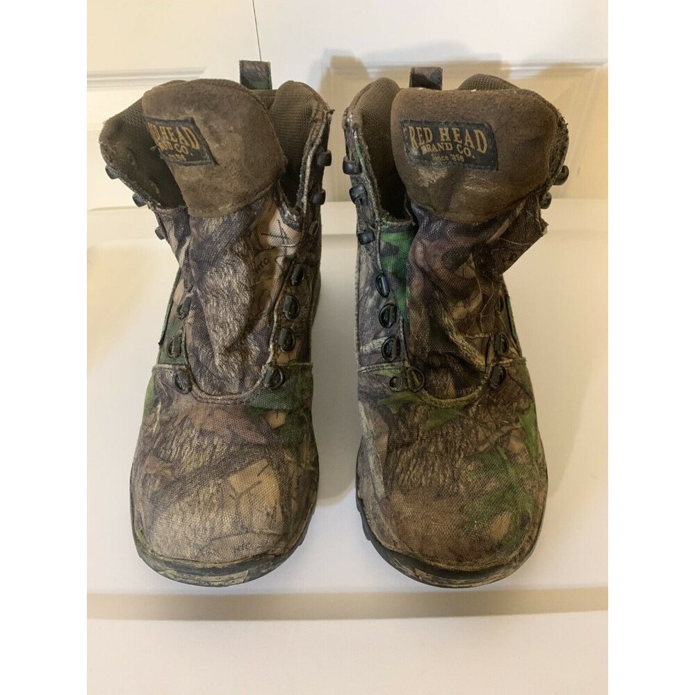 Red Head Men’s‎ Sz 7M Camo Mossy Boots Insulated Waterproof Hunting Footwear